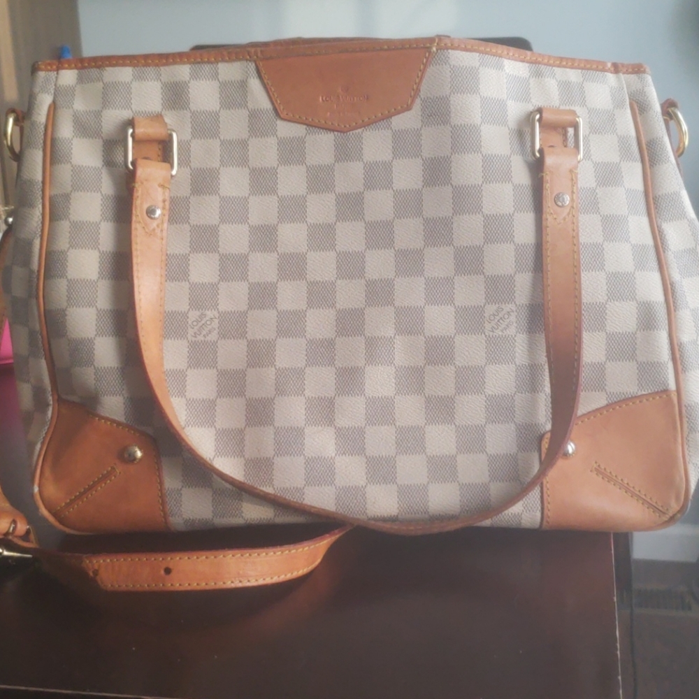 Satchel | Damier azur